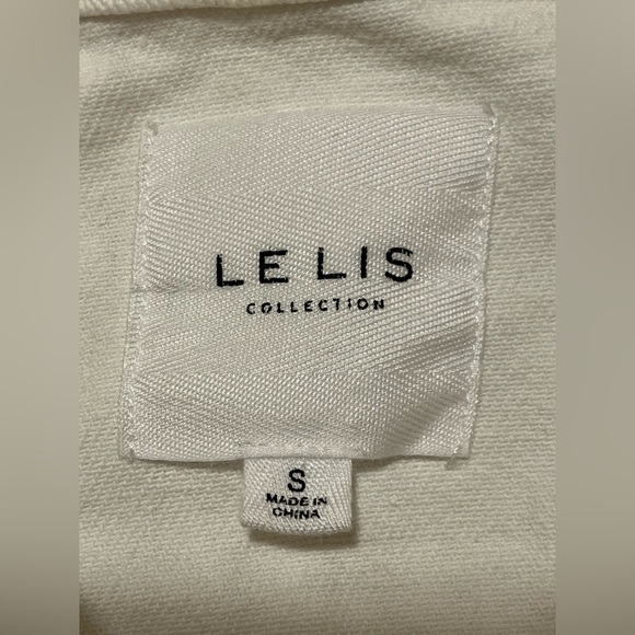 Le Lis White Denim Fringed Jacket - Picture 10 of 12